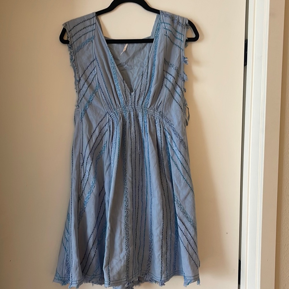 Free people light blue dress